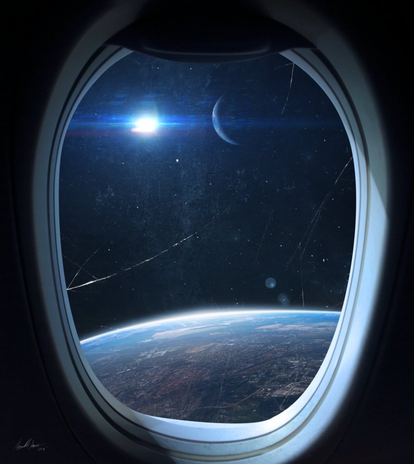 Window International Space Station Outer Spacecraft - Universe - Craft Transparent PNG