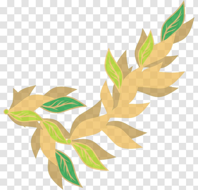 Leaf Plant Clip Art Grass Flower - Stem Transparent PNG