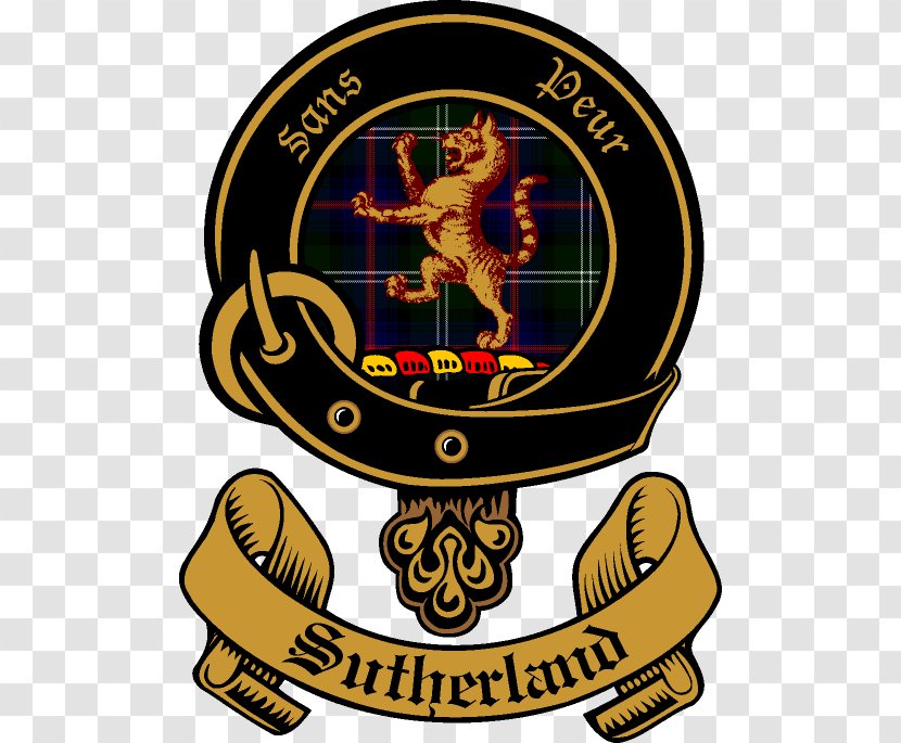 Clan Sutherland Scottish Crest Badge MacLeod - Scotland - Logo Tattoo Transparent PNG