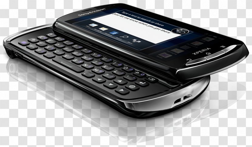 Sony Ericsson Xperia Pro X10 Mini Ray - Telephony - Android Transparent PNG