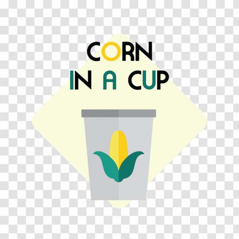 Logo Brand Font - Corn Cup Transparent PNG