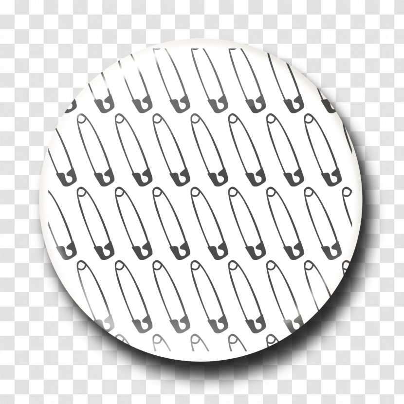 Safety Pin - Text - Design Transparent PNG