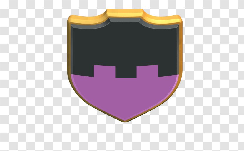 Clash Of Clans Royale Logo Video Gaming Clan - Purple Transparent PNG