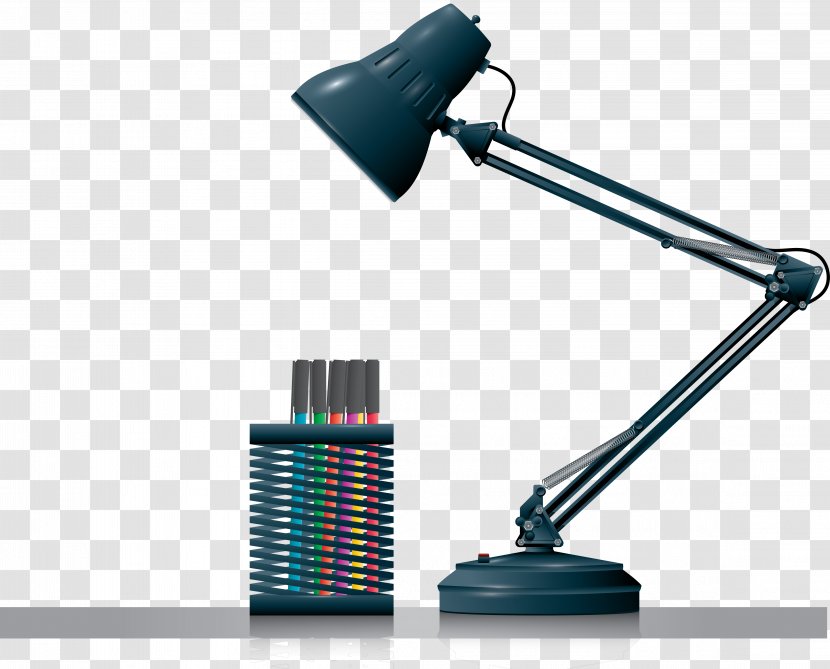 Euclidean Vector Balanced-arm Lamp - Stereoscopy - Stereo Transparent PNG