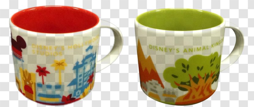 Disney's Hollywood Studios Epcot Disneyland Mug The Walt Disney Company - World - Starbucks Transparent PNG