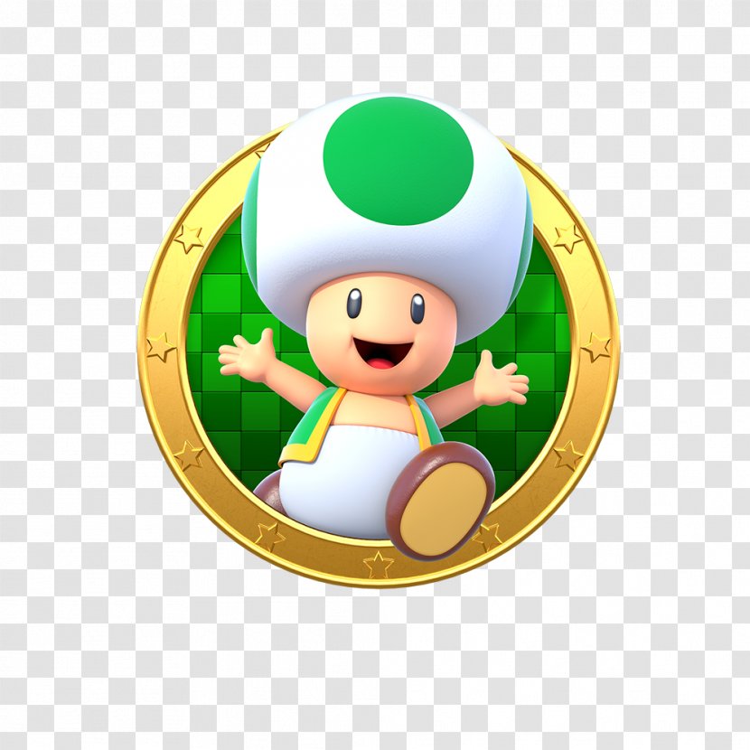 Mario Party Star Rush Toad Super Bros. - Video Game Transparent PNG