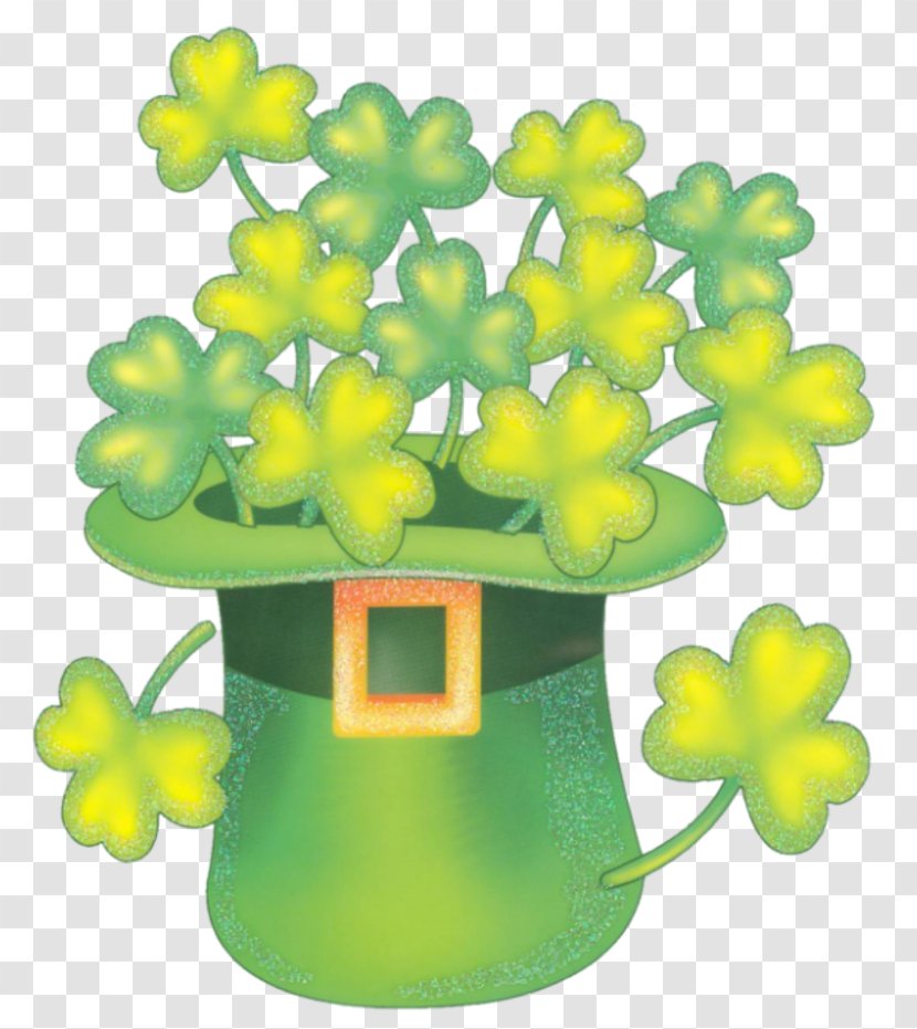 Flowerpot Petal Plant Tree - Flower - Saint Patrick Transparent PNG