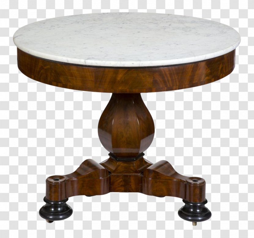 Coffee Tables Antique Furniture American Empire Style - Outdoor Table - Mahogany Transparent PNG