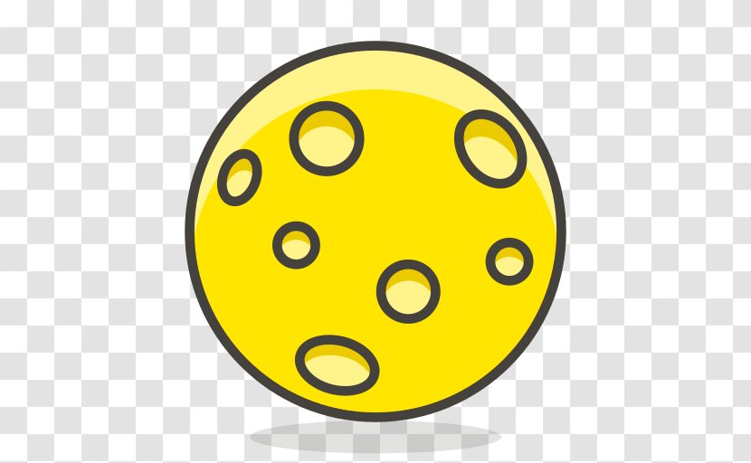 Smiley Moon Symbol - Emoji Transparent PNG