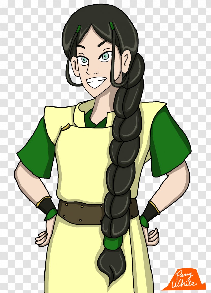 Katara Toph Beifong Water Tribe Character Hairstyle - Frame - Aang Transparent PNG