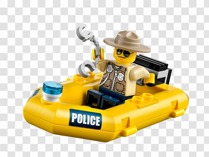 LEGO 60068 City Crooks' Hideout Lego : Swamp Police Starter Set ( 60066 ) 60086 Toy - Inflatable - Undercover Karte Transparent PNG
