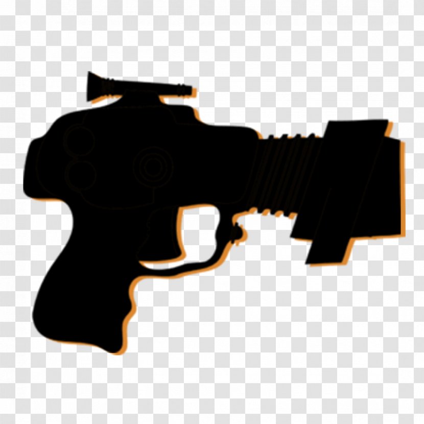 Revolver Firearm Weapon Raygun Clip Art - Watercolor Transparent PNG