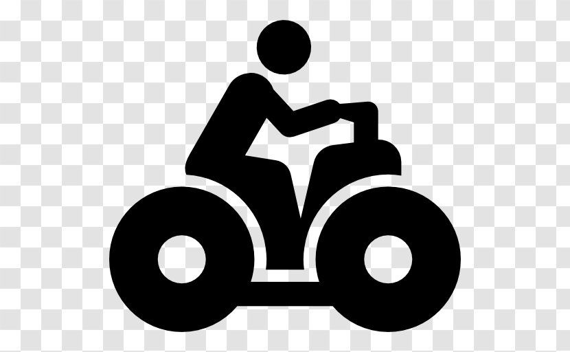 All-terrain Vehicle Motorcycle Bicycle - Monochrome Photography - Quadrangle Transparent PNG