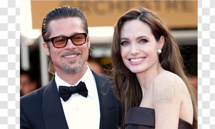 Angelina Jolie Brad Pitt Mr. & Mrs. Smith Actor Divorce - Cartoon Transparent PNG