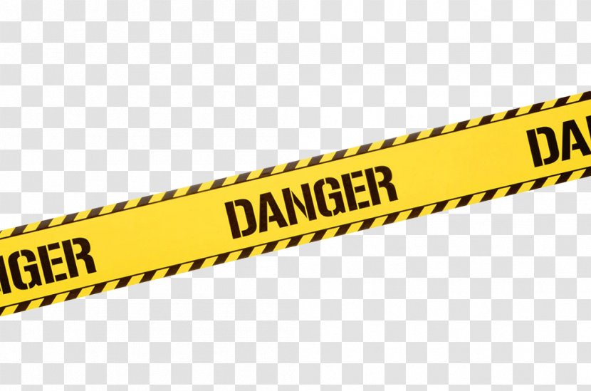 Hazard Barricade Tape Stock Photography - Measure - Yellow Danger Warning Belt Transparent PNG