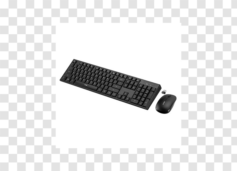 Computer Keyboard Mouse Wireless Logitech K270 - Peripheral Transparent PNG