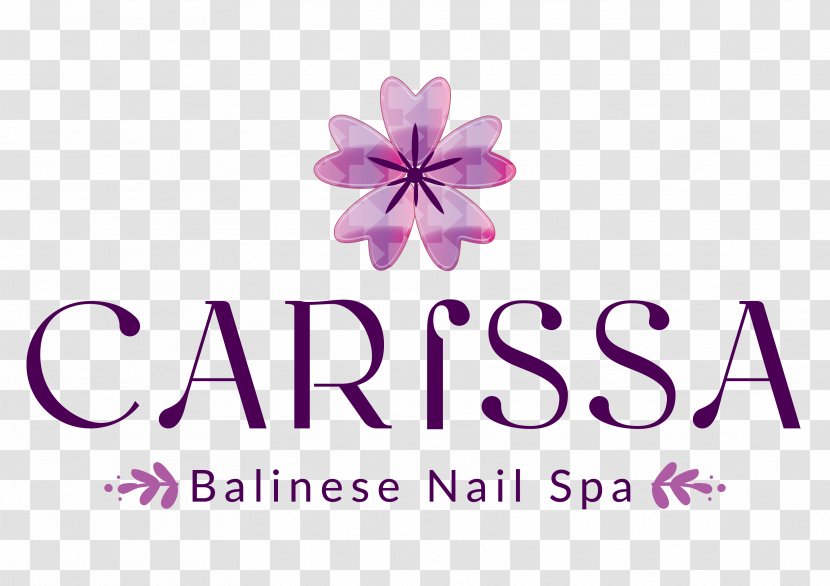 Logo Petal Brand Font - Violet - Manicure Y Pedicure Transparent PNG