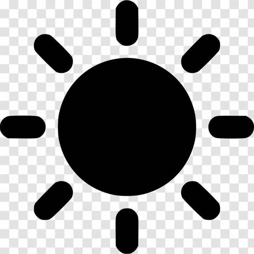 Vector Graphics Solar Symbol Black Sun - Watercolor Transparent PNG