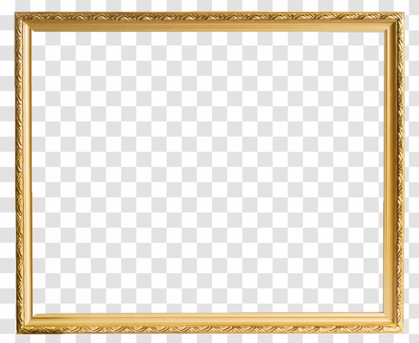 Picture Frame Stock Photography - Gold Pattern Transparent PNG