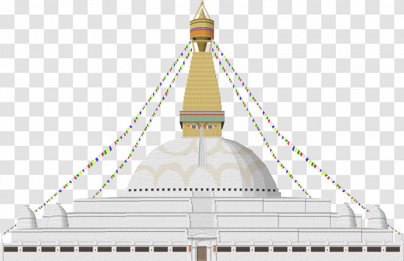 Boudhanath Swayambhunath Temple Stupa Mandala - Symmetry Transparent PNG