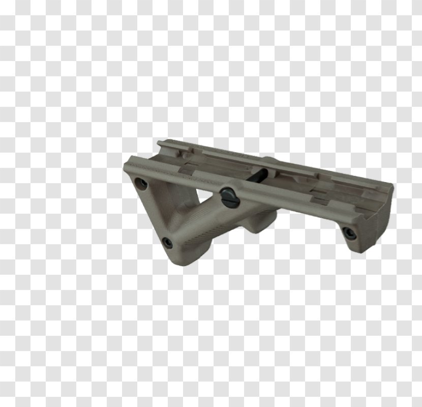 Vertical Forward Grip Magpul Industries Picatinny Rail Stock M-LOK - Watercolor Transparent PNG