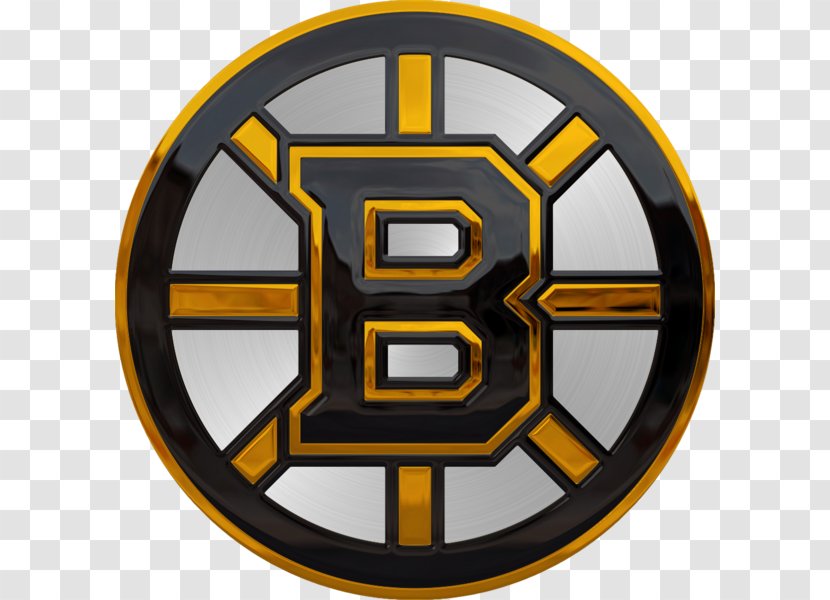 Boston Bruins National Hockey League Car Logo - White 8 Decal Transparent PNG