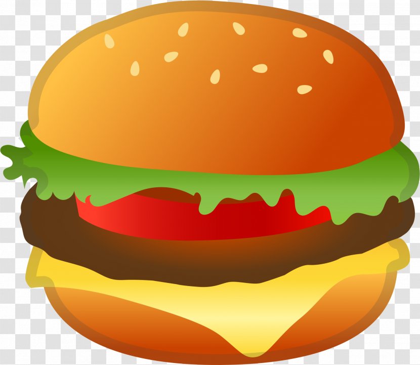 Junk Food Cartoon - Bun - Sandwich Patty Transparent PNG