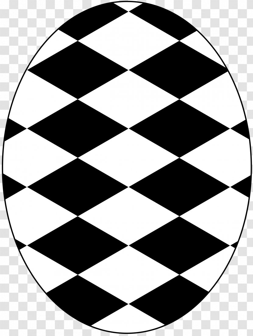 Clip Art - Black And White -painted Pattern Transparent PNG