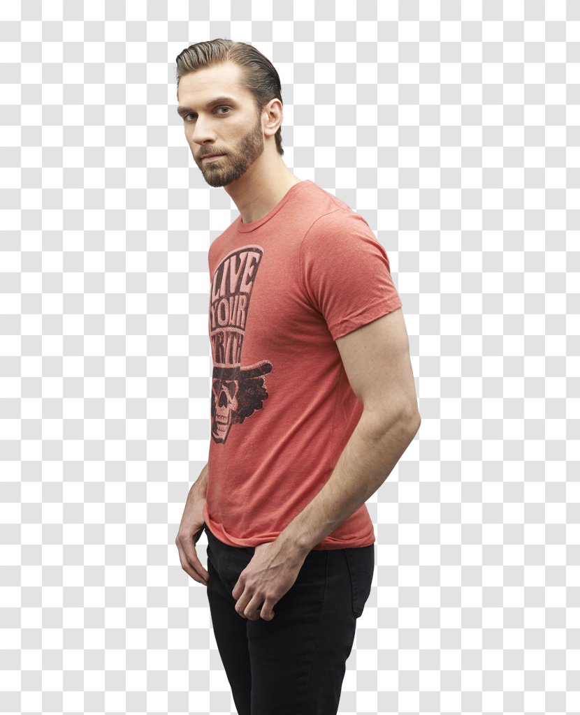 T-shirt Shoulder Sleeve Maroon - Magenta Transparent PNG
