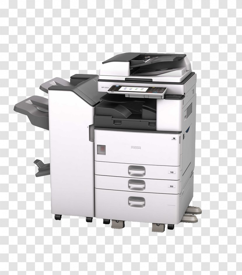 Ricoh Multi-function Printer Photocopier Printing - Image Scanner Transparent PNG