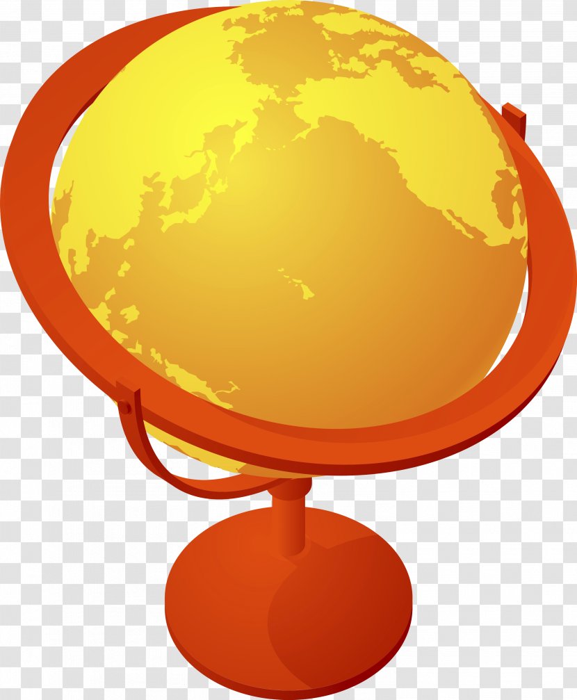 Clip Art Psd Computer File Globe - Sphere - Yellow Transparent PNG