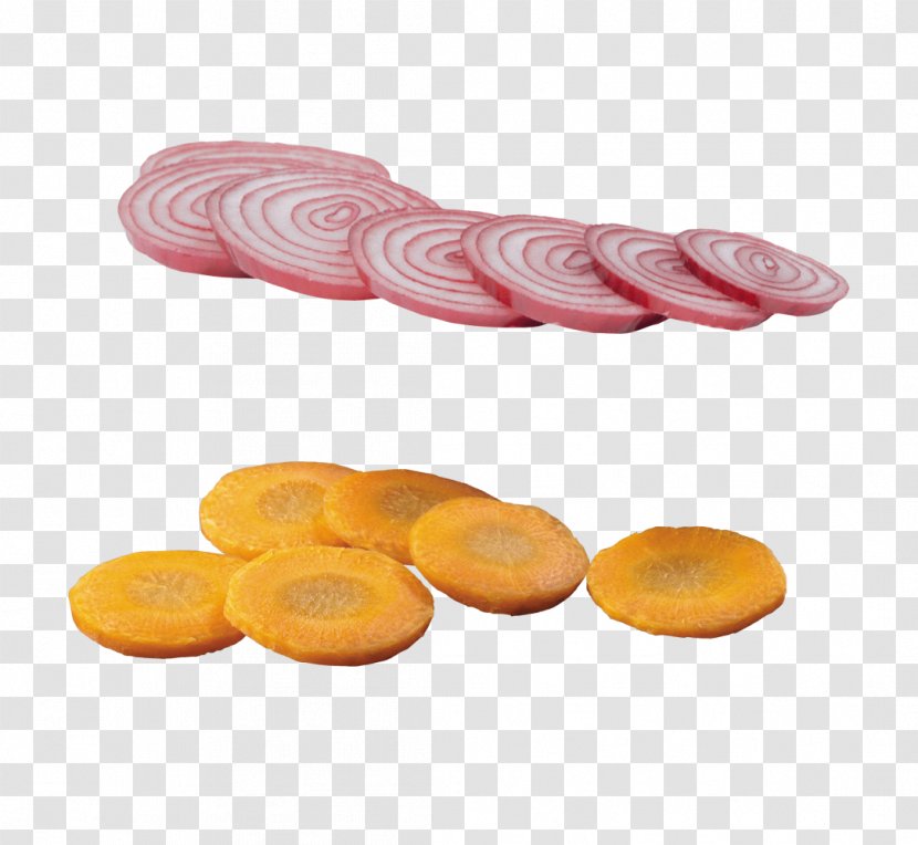 French Onion Soup Ring Red - Carrot And Slices Transparent PNG