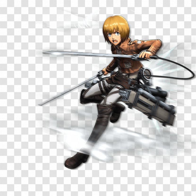 A.O.T.: Wings Of Freedom Eren Yeager PlayStation 4 Armin Arlert Attack On Titan 2 - Cartoon Transparent PNG