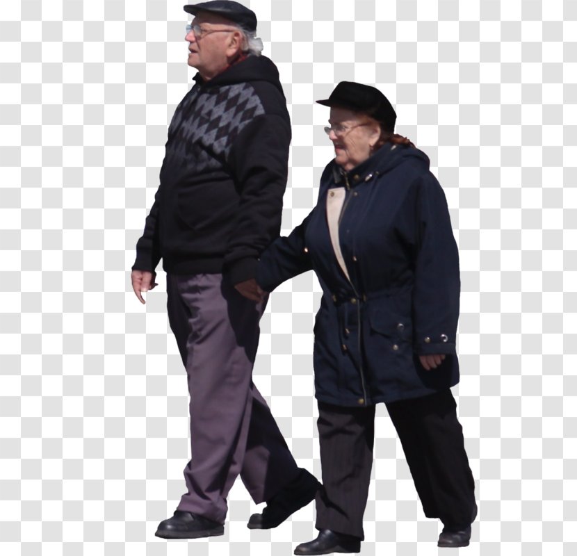Clip Art - Costume - Old Couple Transparent PNG
