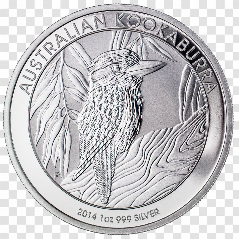 Perth Mint Silver Coin Australian Kookaburra Transparent PNG