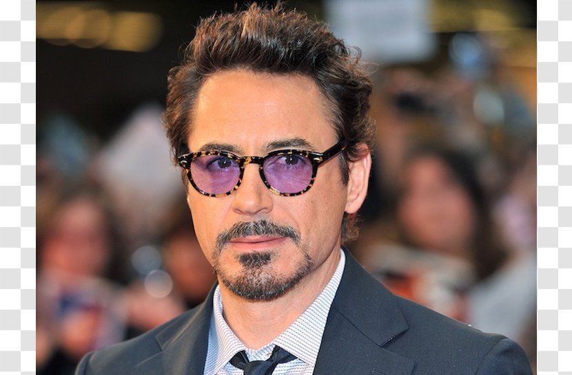 Robert Downey Jr. Iron Man Actor Marvel Cinematic Universe Film - Avengers Assemble - Creative Chin Transparent PNG