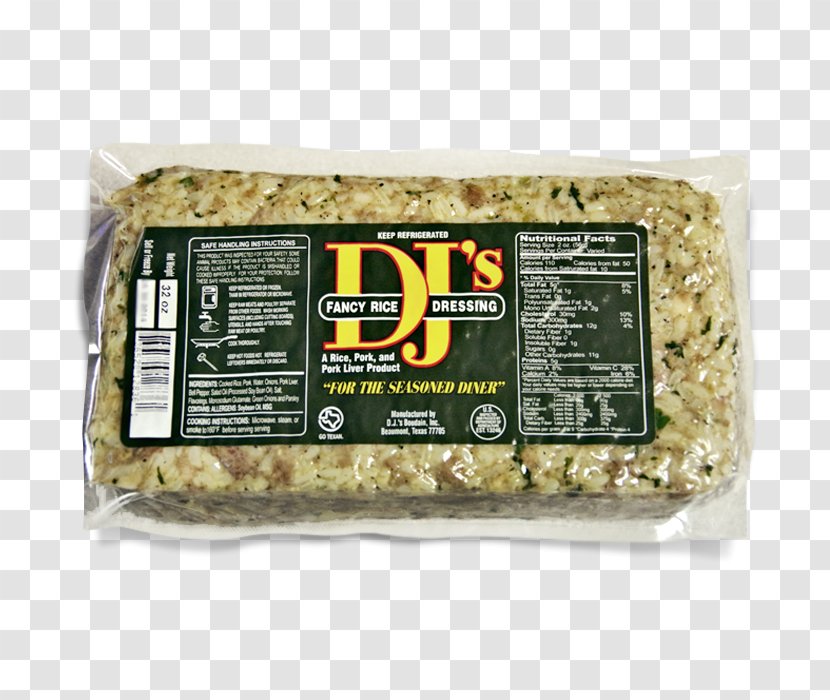 Boudin Stuffing Dirty Rice Cajun Cuisine D J's Boudain - Sausage Transparent PNG