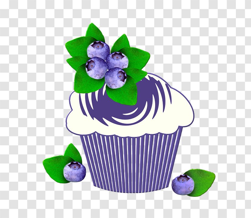 Muffin Cupcake Birthday World Wide Web - Baking Cup - Blueberry Transparent PNG