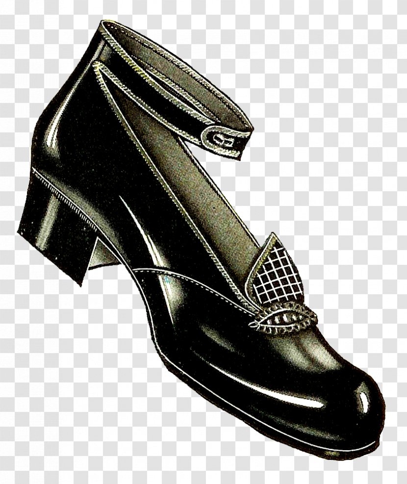 Shoe Vintage Clothing Footwear Fashion - High Heeled - Shoes Transparent PNG
