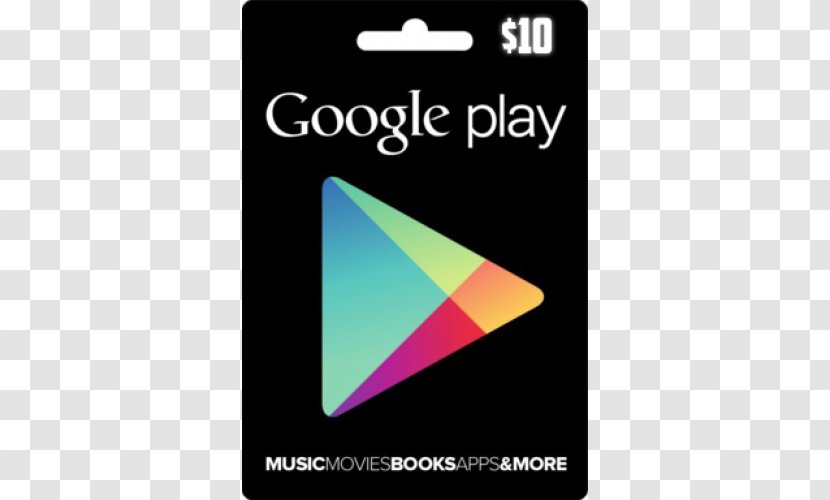 Gift Card Google Play Voucher Transparent PNG