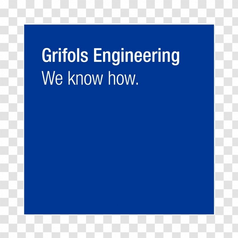 Engineering Grifols Biotechnology - Blue - Ge Global Research Transparent PNG