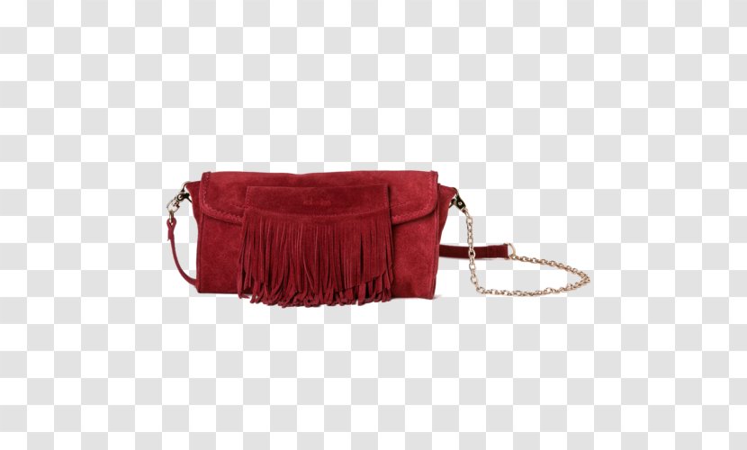 Leather Handbag Messenger Bags Woman - Magenta - Bag Transparent PNG