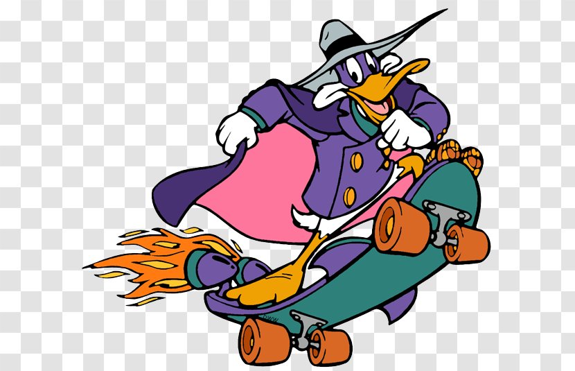 Darkwing Duck Gosalyn Mallard Tuskernini Launchpad McQuack Clip Art - Quiverwing Quack - Fictional Character Transparent PNG