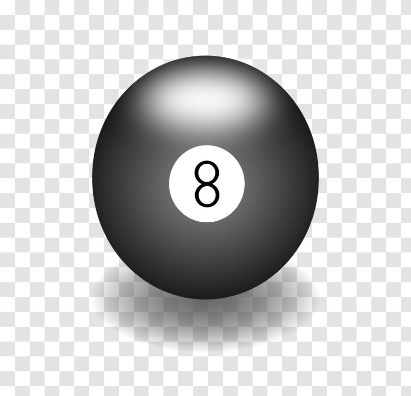 Magic 8-Ball Eight-ball Billiard Balls Billiards Pool Transparent PNG