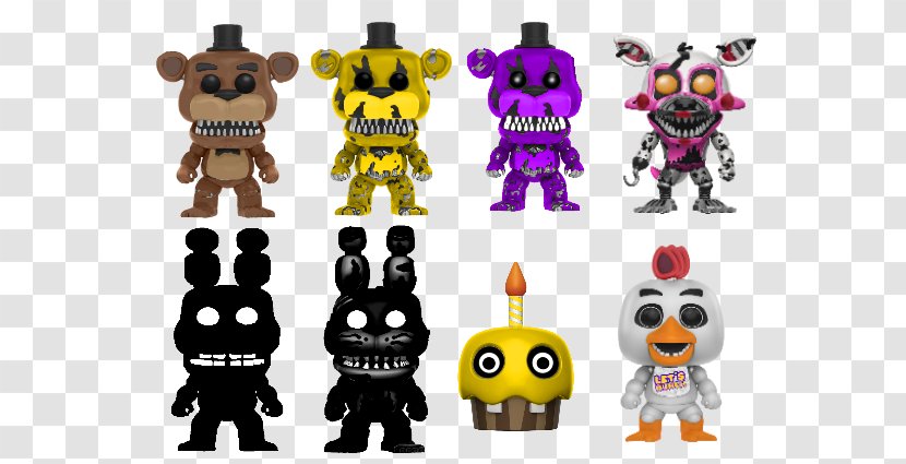 Five Nights At Freddy's 4 Freddy's: The Twisted Ones Freddy Fazbear's Pizzeria Simulator Funko Action & Toy Figures - Doll - Sewing Patterns Transparent PNG