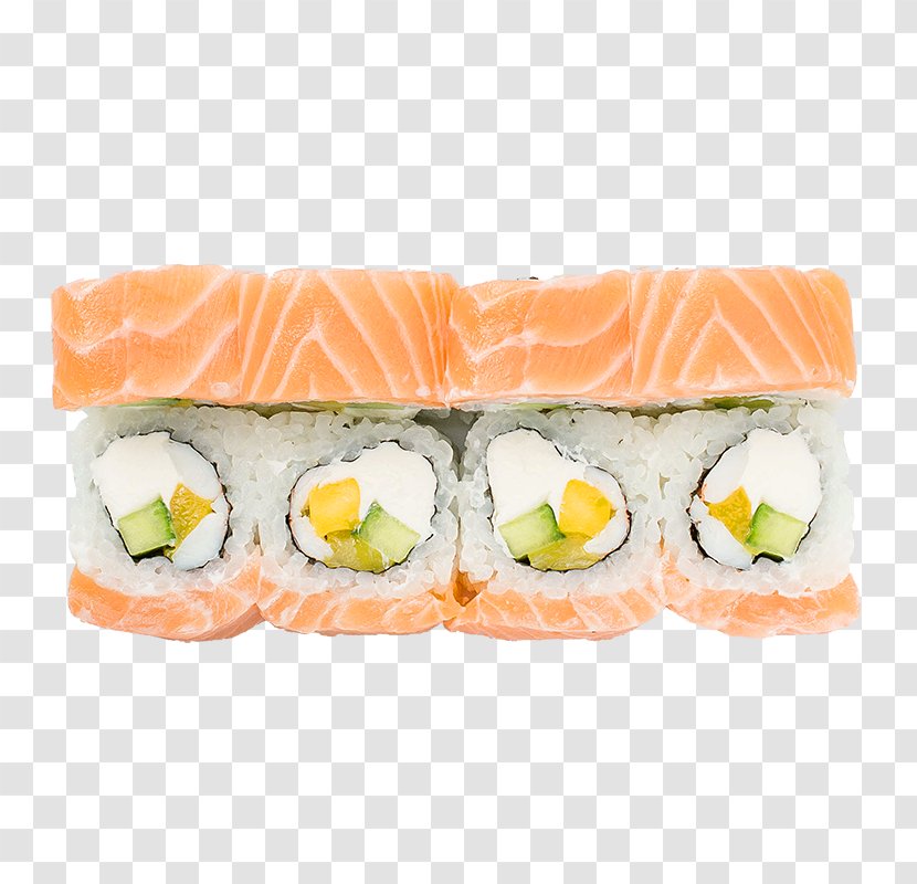 California Roll Sashimi Gimbap Smoked Salmon Sushi Transparent PNG