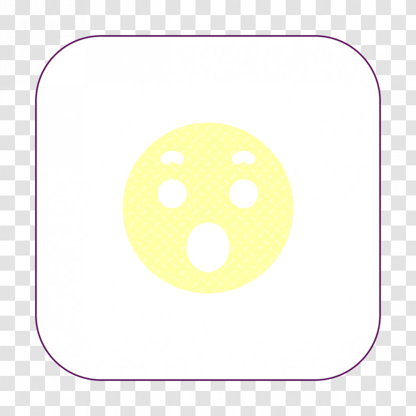 Smiley And People Icon Emoji Icon Amazed Icon Transparent PNG