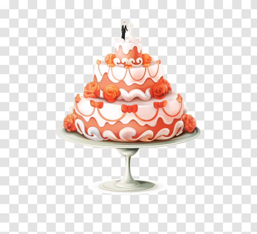 Bakery Wedding Cake Fruitcake Dessert - Perspective Creative Cakes Transparent PNG