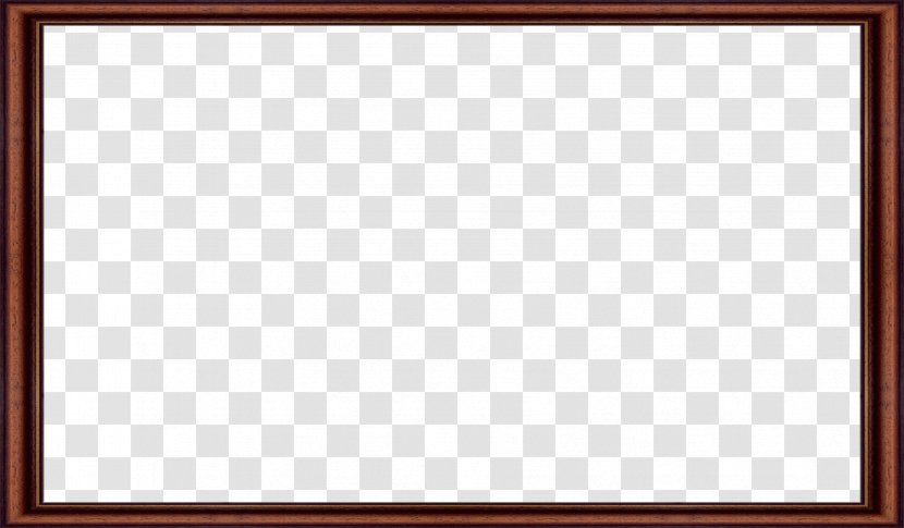 Chess Square Area Board Game Pattern - Wood Frame Transparent PNG