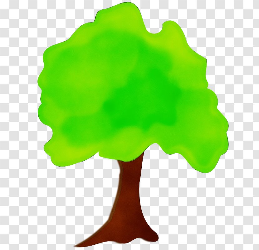 Green Leaf Tree Woody Plant - Symbol Transparent PNG